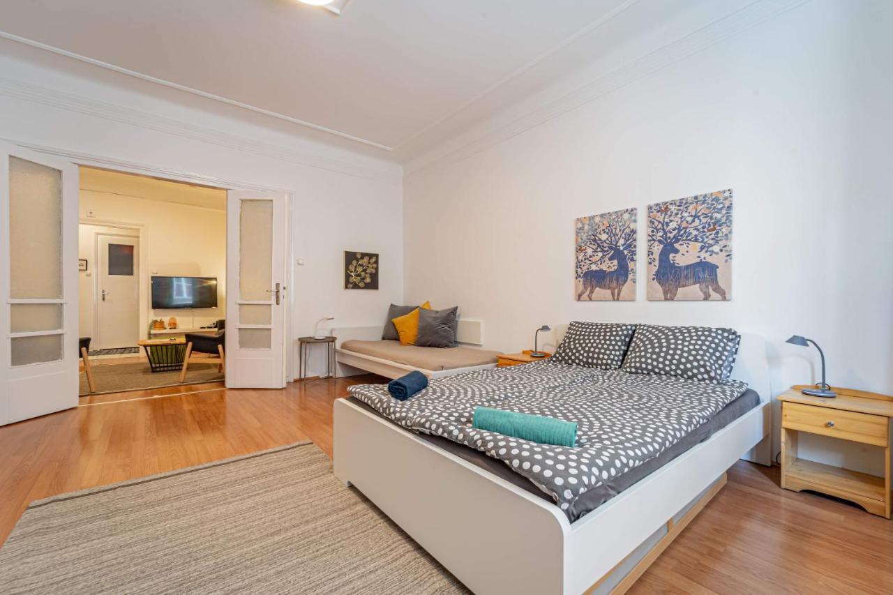 Central&Cozy Balcony!3Bdr 2Bth Budapeszt Zewnętrze zdjęcie